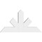 Ekena Millwork Saratoga Architectural Grade PVC Gable Bracket, 48"W x 26"H x 4"D x 6"F, 13/12 Pitch GBP048X26X0406SAR00 - alternate 5